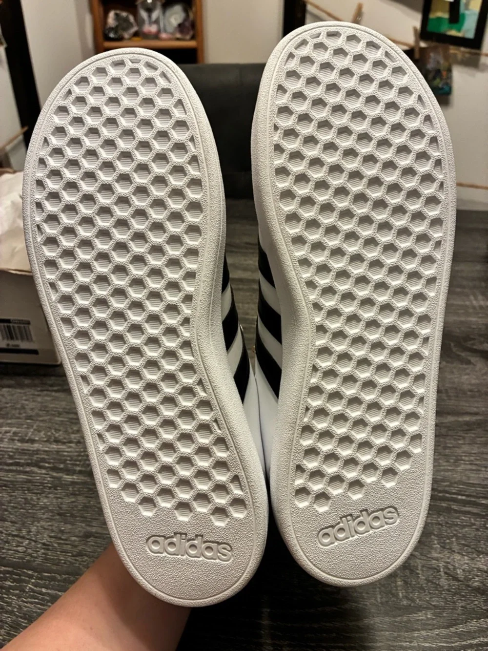 adidas White Black Women's Sneakers